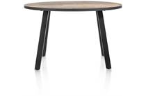 Henders en Hazel AVALOX ronde tafel bartafel rond 150 x 120 cm Kleur Driftwood - 4 Poot