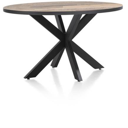 Henders en Hazel bartafel rond 150 x 120 cm Kleur Driftwood - Centrale Poot