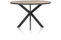 Henders en Hazel AVALOX ronde tafel bartafel rond 150 x 120 cm Kleur Driftwood - Centrale Poot
