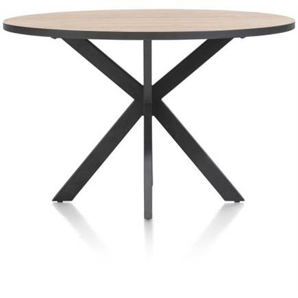 Henders en Hazel bartafel rond 150 x 120 cm Kleur Oak Natural Vintage - Centrale Poot