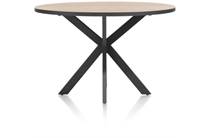 Henders en Hazel AVALOX ronde tafel bartafel rond 150 x 120 cm Kleur Oak Natural Vintage - Centrale Poot