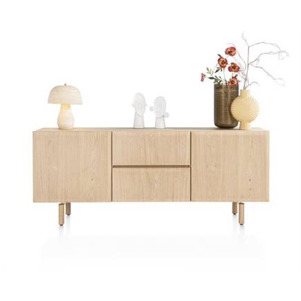 Henders en Hazel dressoir 200 cm - 2-deuren + 2-laden