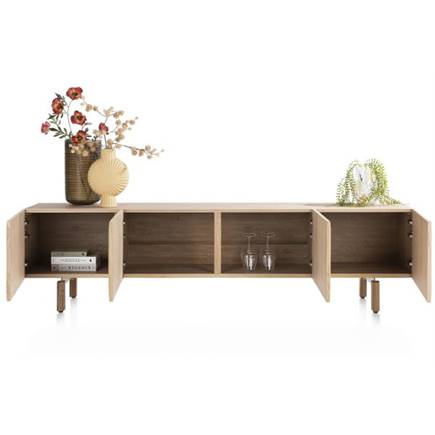 Henders en Hazel lowboard 230 cm - 4-deuren