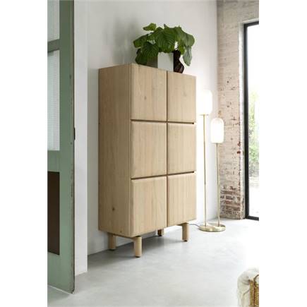 Henders en Hazel 100 cm - 6-deuren (+ 2-laden binnenin)