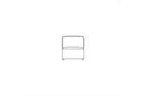 Henders en Hazel BASENTO fauteuil small - zonder armen