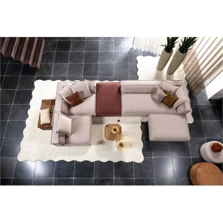 Henders en Hazel / hocker 109 x 65 cm