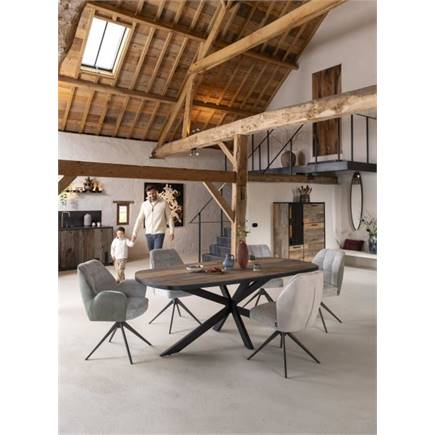 Henders en Hazel graphiet frame - draaibaar - pocket - combi Calabria / Vada Olijf