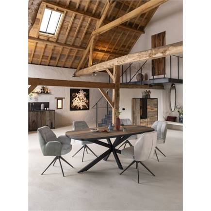 Henders en Hazel graphiet frame - draaibaar - pocket - combi Calabria / Vada Olijf