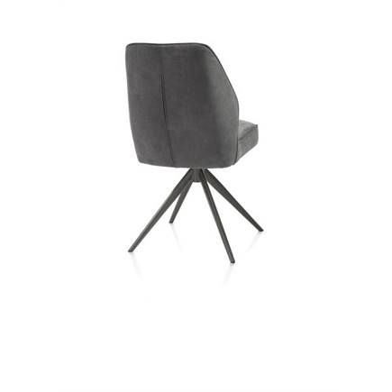 Henders en Hazel graphiet frame - draaibaar - pocket - stof Calabria Antraciet