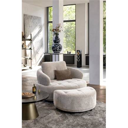 Henders en Hazel draai - rond 130 cm