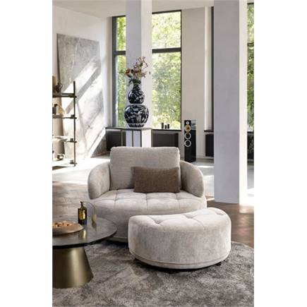 Henders en Hazel draai - rond 130 cm