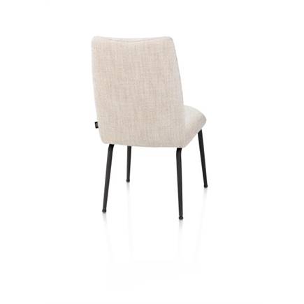 Henders en Hazel stof Luton + nosag - frame rough off black Creme