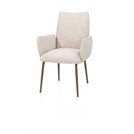 Henders en Hazel stof Luton + nosag - frame steelbrown