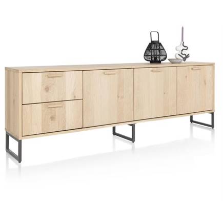 Henders en Hazel 240 cm - 3-deuren + 2-laden