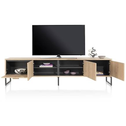 Henders en Hazel lowboard 240 cm - 3-deuren + 1-klep