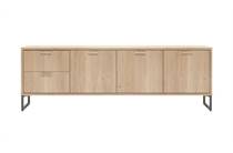Henders en Hazel CASTELLO dressoir 240 cm - 3-deuren + 2-laden - 90 cm hoogte
