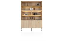 Henders en Hazel CASTELLO bergkast buffet 150 cm - 3-deuren + 9-niches (+ LED)