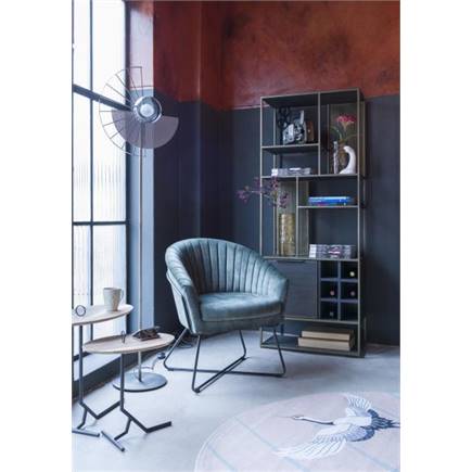 Henders en Hazel 140 x 100 cm Railway Brown