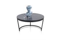 Henders en Hazel CITY bijzettafel zwart - diameter 65 cm. Off Black
