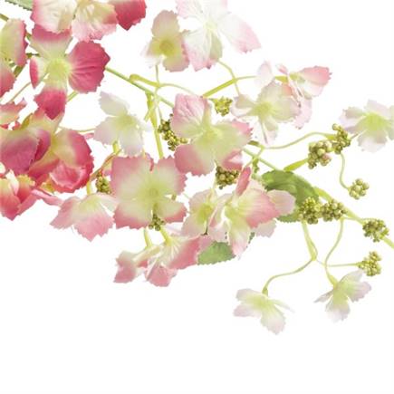 Henders en Hazel Hydrangea Vine Spray kunstbloem H85cm