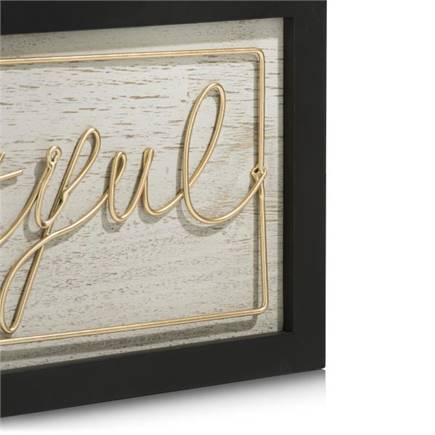 Henders en Hazel Beautiful wandobject 40x20cm