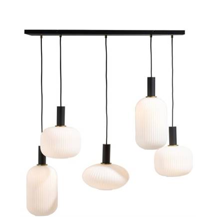 Henders en Hazel David glazen bol C