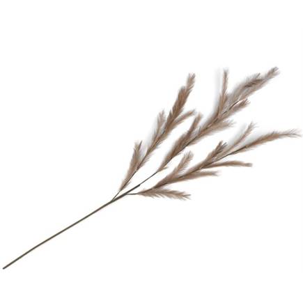 Henders en Hazel Feather Spray H130cm Bruin