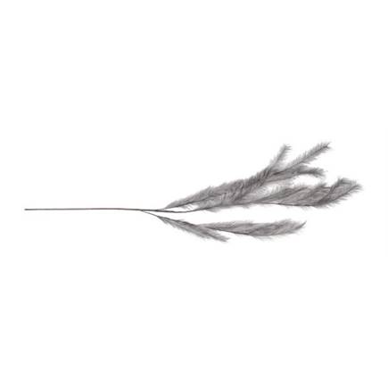 Henders en Hazel Feather Spray H130cm Grijs