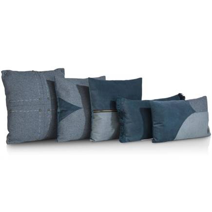 Henders en Hazel Timeless - Sofia 45x45cm Blauw