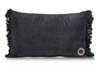 Henders en Hazel COCOMAISON kussen Timeless - Mila 30x50cm Antraciet