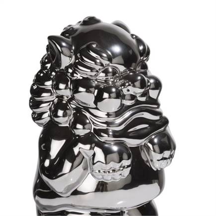 Henders en Hazel Lucky Lion beeld H26cm