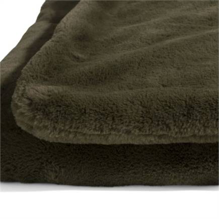 Henders en Hazel Timeless - Evie plaid 130x160cm Olijf