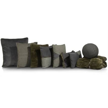 Henders en Hazel Timeless - Evie plaid 130x160cm Olijf