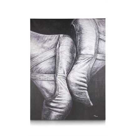 Henders en Hazel Pointes print 200x150cm