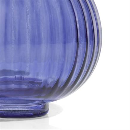 Henders en Hazel Alanis theelicht H8cm Blauw