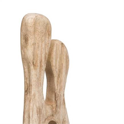 Henders en Hazel Sai beeld H110cm