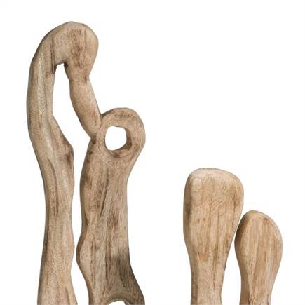 Henders en Hazel Sai beeld H110cm