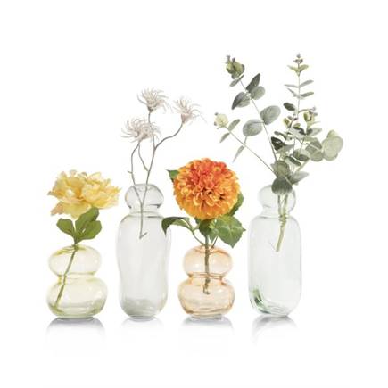 Henders en Hazel Runa vaas H13,5cm Geel