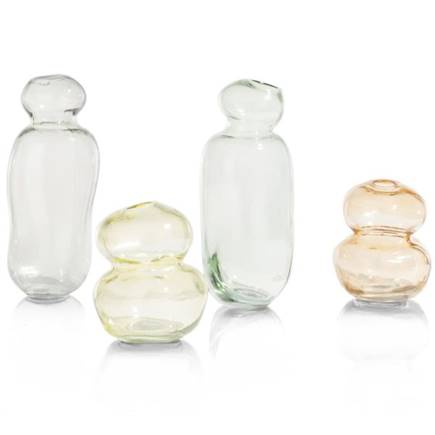 Henders en Hazel Runa vaas H13,5cm Geel