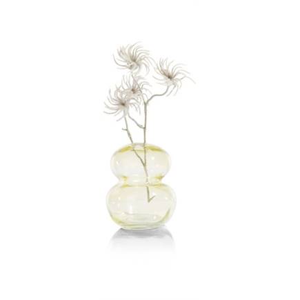 Henders en Hazel Runa vaas H13,5cm Geel