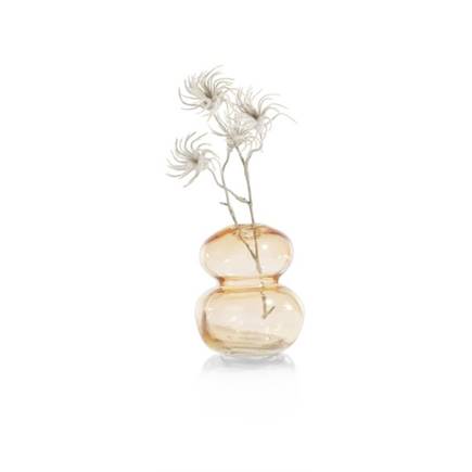 Henders en Hazel Runa vaas H13,5cm Oranje