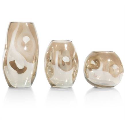 Henders en Hazel Don vaas H19cm - grijs