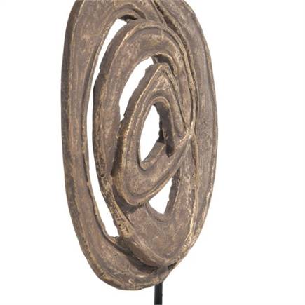 Henders en Hazel Tigris beeld H52cm