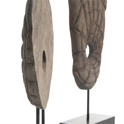 Henders en Hazel Isar beeld H41cm