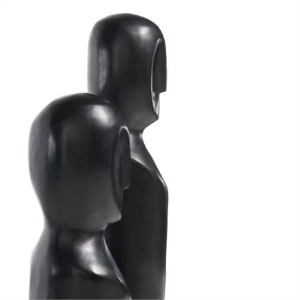 Henders en Hazel Iggy beeld H41cm