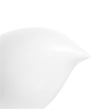 Henders en Hazel Birdy beeld H16cm Wit