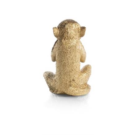 Henders en Hazel Monkey No Talk beeld H20cm