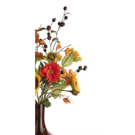 Henders en Hazel Cornus Berry kunstbloem H100cm