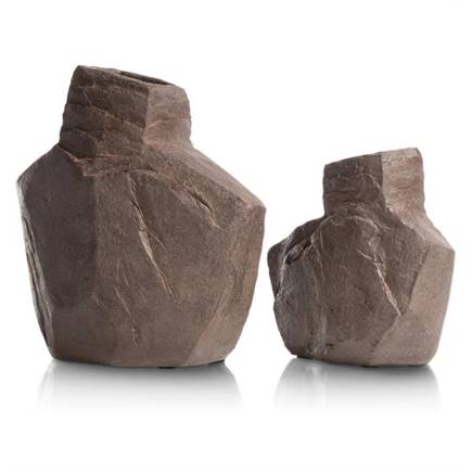 Henders en Hazel Rock vaas H28cm