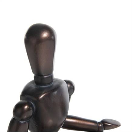 Henders en Hazel Bjarn beeld H17cm